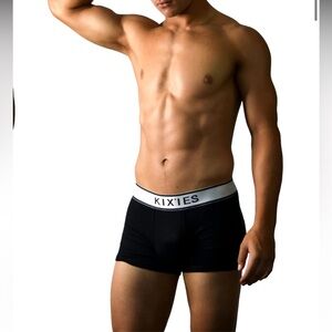 Black Men's Boxer Briefs